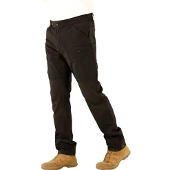 OS Trachten Outdoor- & Angler-Cargohosen<Trekkinghose Herren (Schwarz)