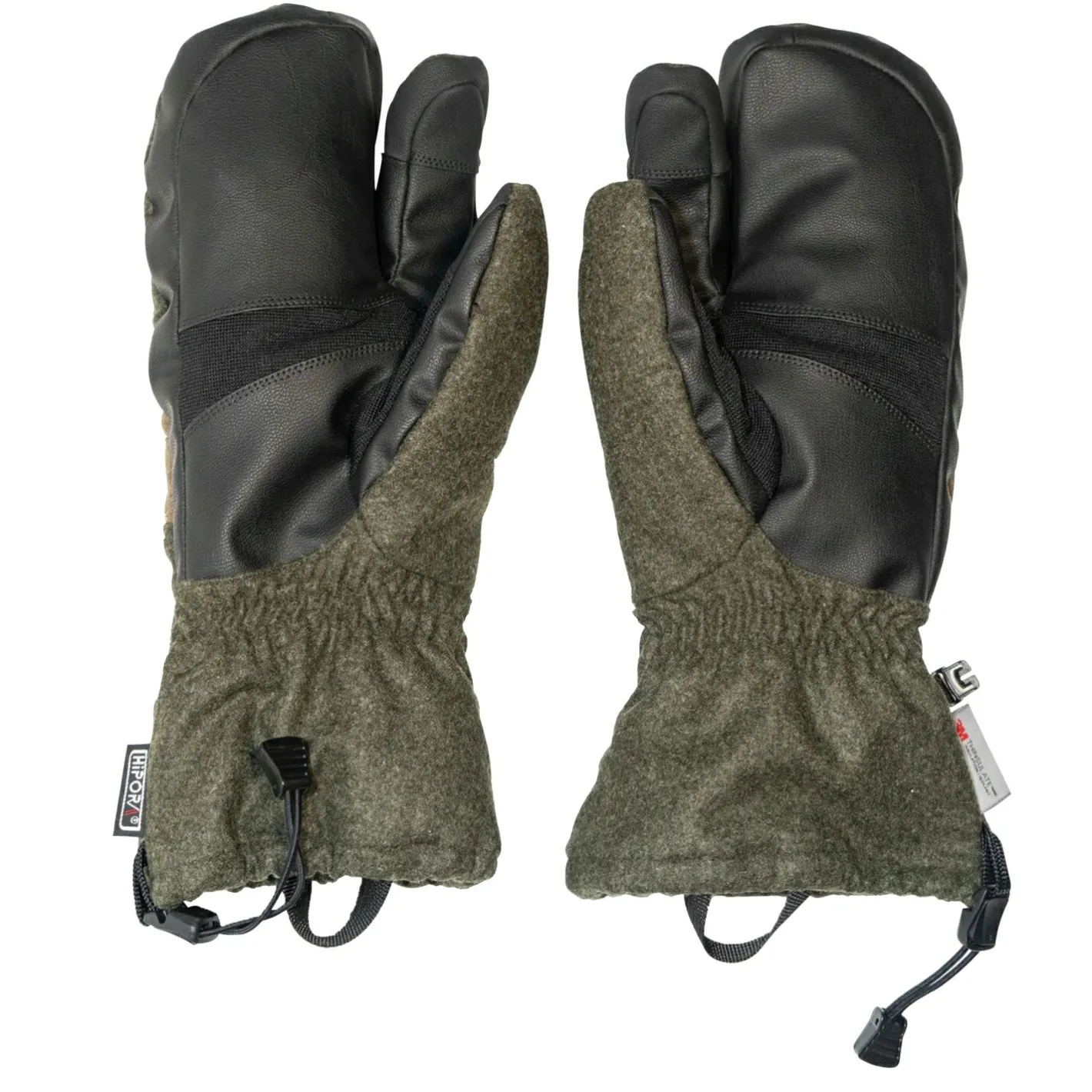 Ostermayer Jagd Outdoor- & Angel-Handschuhe<Jagdhandschuhe Zugerberg Unisex (Oliv/Schwarz)