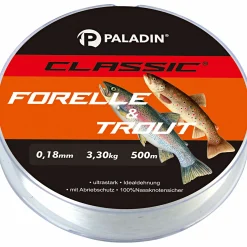 Paladin Forellenschnüre|Forellenschnüre<Classic Zielfischschnur (Forelle)