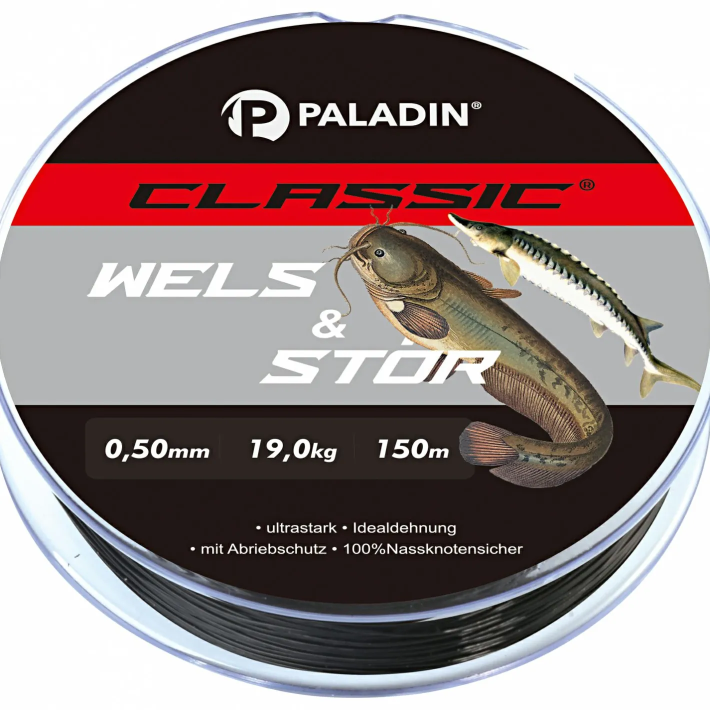 Paladin Wallerschnüre|Wallerschnüre<Classic Zielfischschnur (Wels/Stör)
