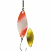 Paladin Trout Spoons|Trout Spoons<Rotor Spoon Slow Action (Weiß-Orange/Gold)