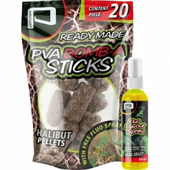 Pelzer Friedfischfutter PVA Bomb-A Sticks (Halibut)