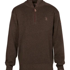 Percussion Angelpullover & -Strickjacken<Jagdpullover (bestickt)