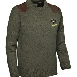 Percussion Kinder-Bekleidung<Rundhals-gestickter Pullover