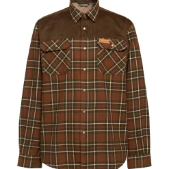 Sale Pinewood Douglas Shirt Herren (Nougat/Beige)