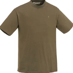 Pinewood Angel-Poloshirts & Langarmshirts<3er-Set: T-Shirts Herren (Green/H.Brown/Khaki)