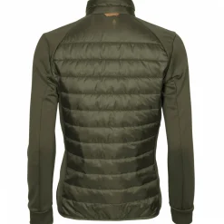 Hot Pinewood Finnveden Hybrid Power Fleece Jacke Damen (Olive)