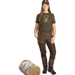 Pinewood Damen Angelhosen<Furudal Active Trouser Damen (H.Brown/Suede Brown)