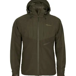 Pinewood Outdoor- & Angel-Jacken<Furudal Caribou Hunt Extreme Jacket Herren (Suede Brown/D.Olive)