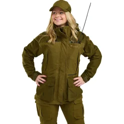 Hot Pinewood Furudal Expert 2L Hunting Jacket Damen (Olive Green)