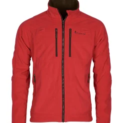 Pinewood Outdoor- & Angel-Jacken<Furudal Reversible Fleece Jacket Herren (H.Brown/Red)