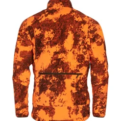 Clearance Pinewood Furudal Reversible Camou Fleece Jacket Herren (H.Brown/Strata Blaze)