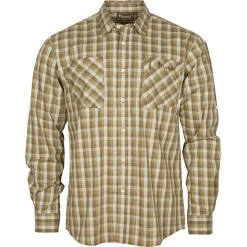 Pinewood Outdoor- & Angelhemden<Glenn Hemd Herren (Green/Olive)