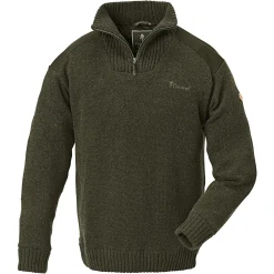 Pinewood Angelpullover & -Strickjacken<Hurricane Sweater Herren (D.Green Melange)