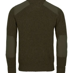 Discount Pinewood Lappland Rough Sweater Herren (Mossgreen Melange)