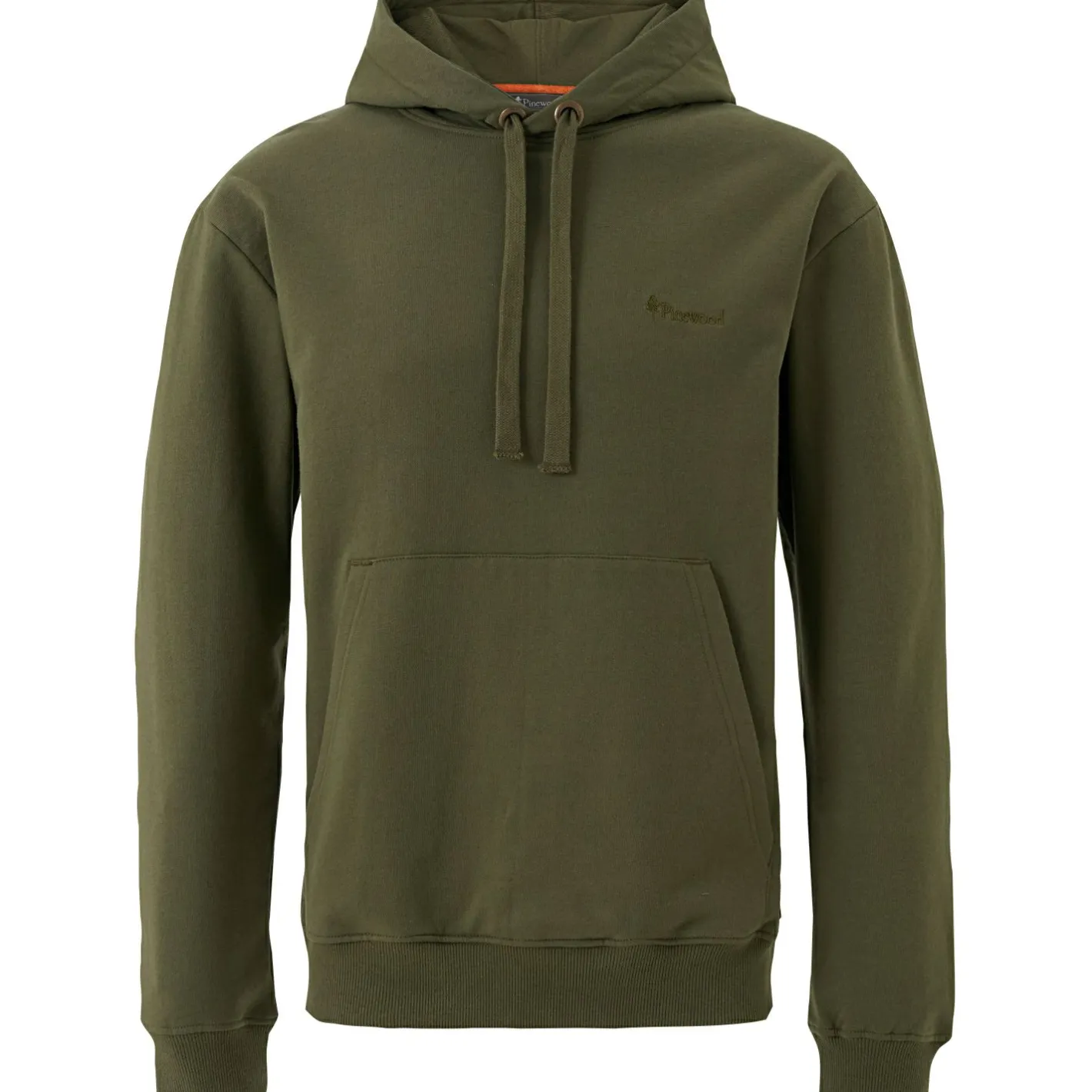 Pinewood Angelpullover & -Strickjacken<Logo Hoodie Herren (Pine Green)