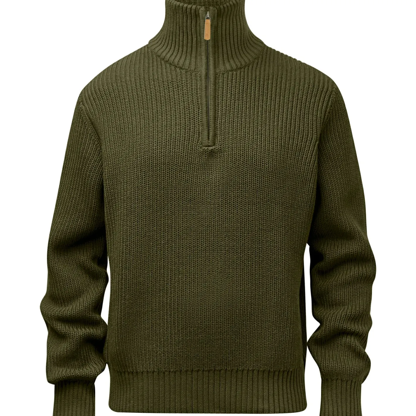 Pinewood Angelpullover & -Strickjacken<Philip Knitted Sweater Herren (Olive Green)