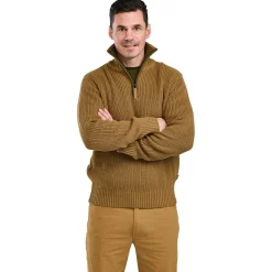 Sale Pinewood Philip Knitted Sweater Herren (D.Sandstone)