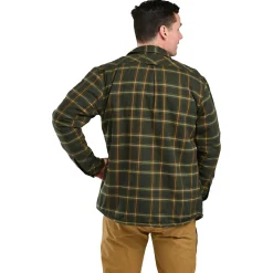 Pinewood Outdoor- & Angelhemden<Pile Overshirt Herren (D.Green/Bronze)