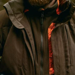 Online Pinewood Småland Hunters Jacket Herren (Suede Brown)