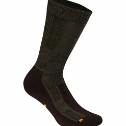 Hot Pinewood Trekking Merino Sock Unisex (Green/Brown)