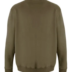 Pinewood Angelpullover & -Strickjacken<Värnamo Logo Sweater Herren, m. Logo (D.Green)