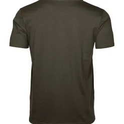 Pinewood Angelshirts & Angel-Oberteile<Wild Boar T-Shirt Herren (Suede Brown)