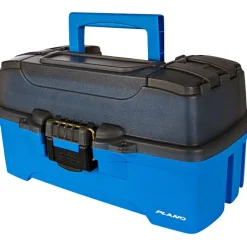Sale Plano Three-Tray Tackle Box (Bright Blue)