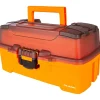 Plano Angelkoffer & Angelboxen ·Angelkoffer<Two-Tray Tackle Box (Bright Orang)