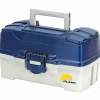 Plano Angelkoffer & Angelboxen ·Angelkoffer<Two-Tray Tackle Box (Blue Meatllic/Off-White)