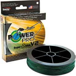 Best Power Pro Angelschnur Super 8 Slick V2 (moosgrün, 135 m)