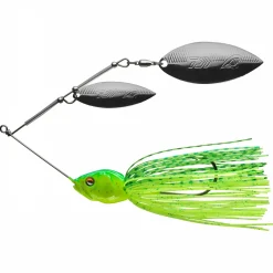 New Prorex Tandem DB Spinnerbait (Green Chartreuse/Silver)