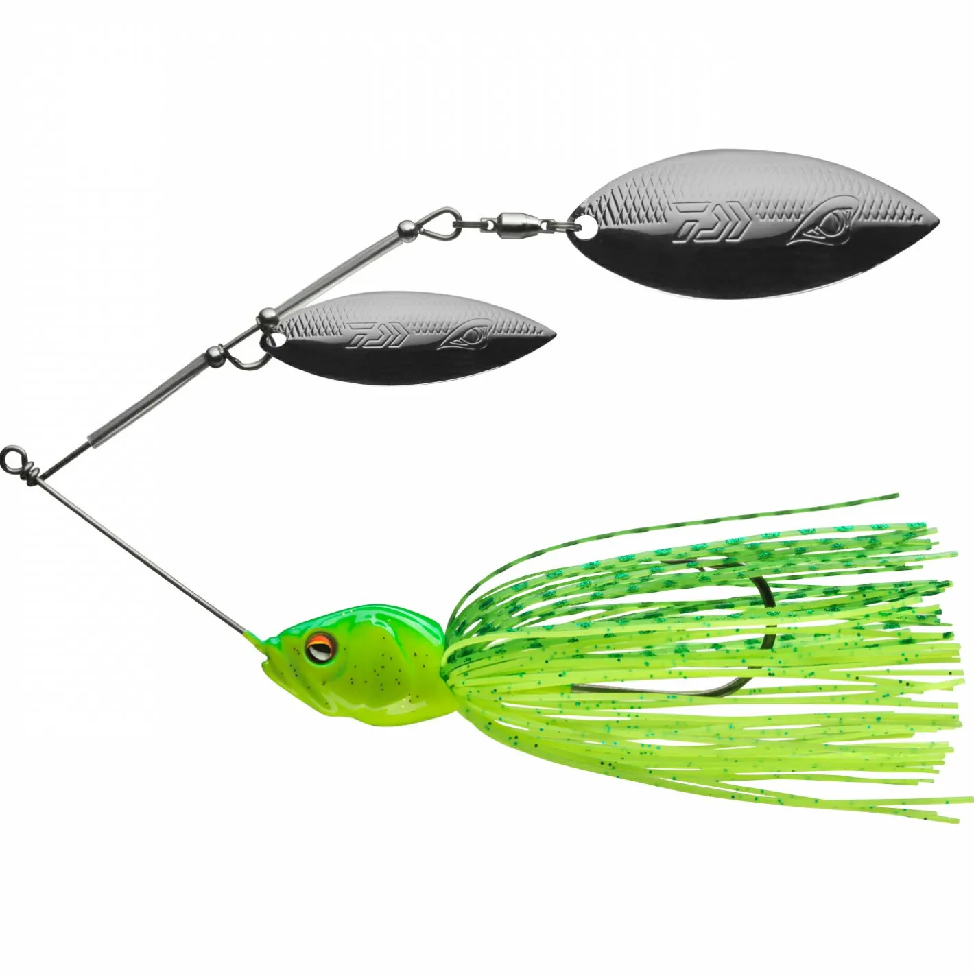 New Prorex Tandem DB Spinnerbait (Green Chartreuse/Silver)