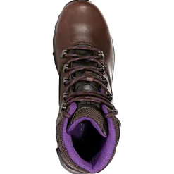 Hot Regatta Bainsford Wanderstiefel Damen (Chestnut/Alpine Purple)