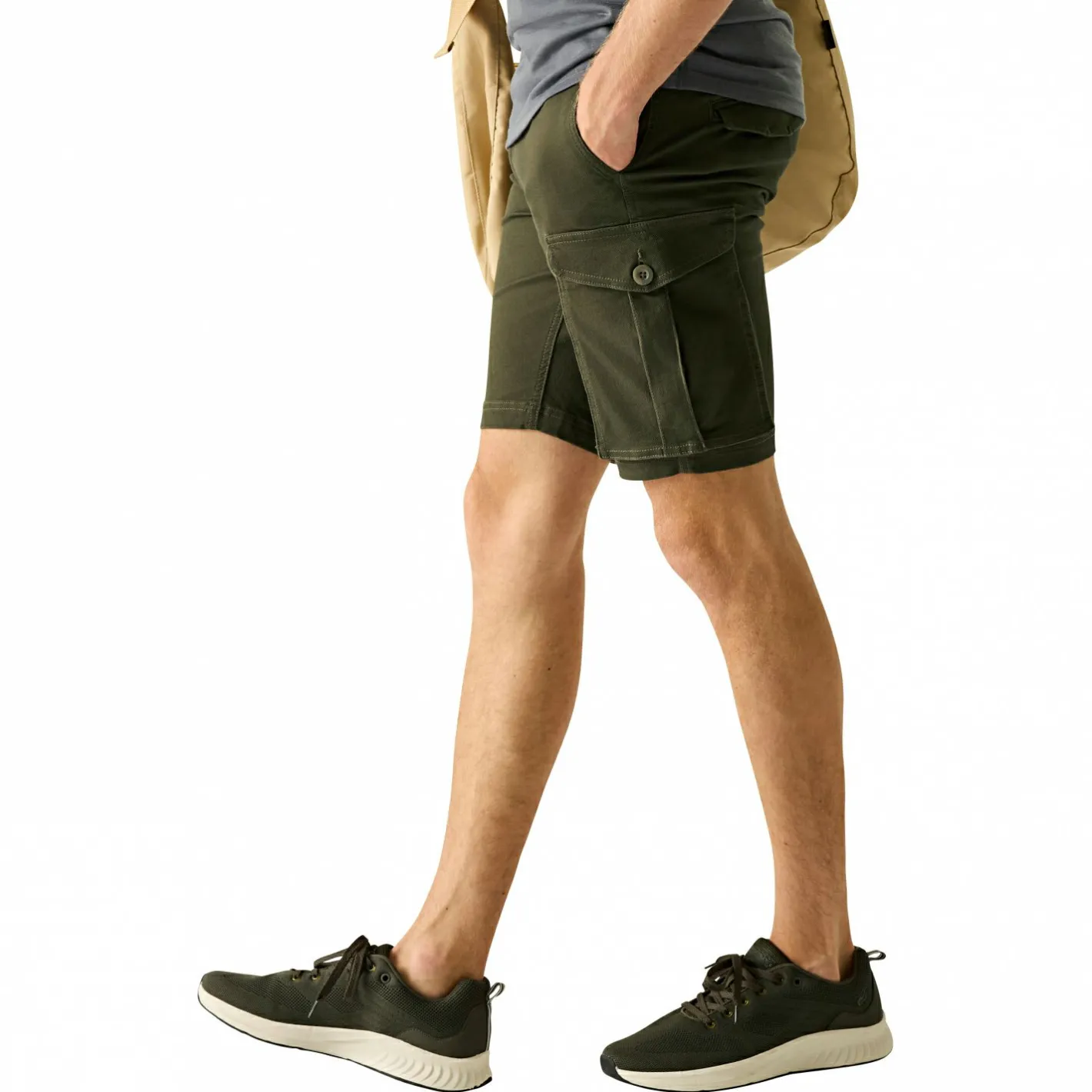 Clearance Regatta Bendrick Shorts Herren (Dark Khaki)