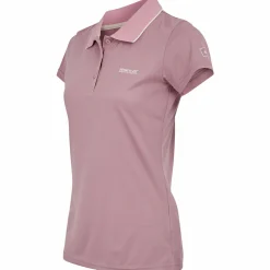 Sale Regatta Maverick V Polo-Shirt Damen (Lilas)
