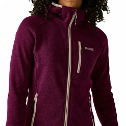 Hot Regatta Newhill II Fleecejacke Damen (Beaujolais/Light Vanilla)