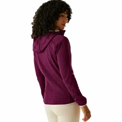 Hot Regatta Newhill II Fleecejacke Damen (Beaujolais/Light Vanilla)