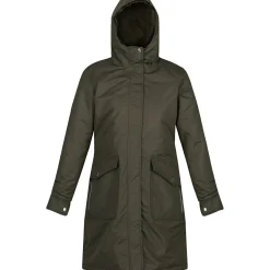 Clearance Regatta Romine Parka Damen (Dark Khaki)