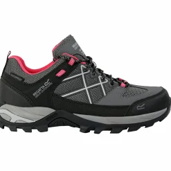 Outlet Regatta Samaris III Low Wanderschuhe Damen (Dark Steel / Pink Potion)