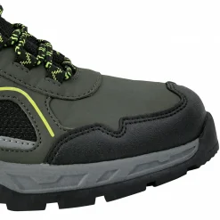 Hot Regatta Vendeavour Boots Herren (Dark Khaki / Lime Punch)