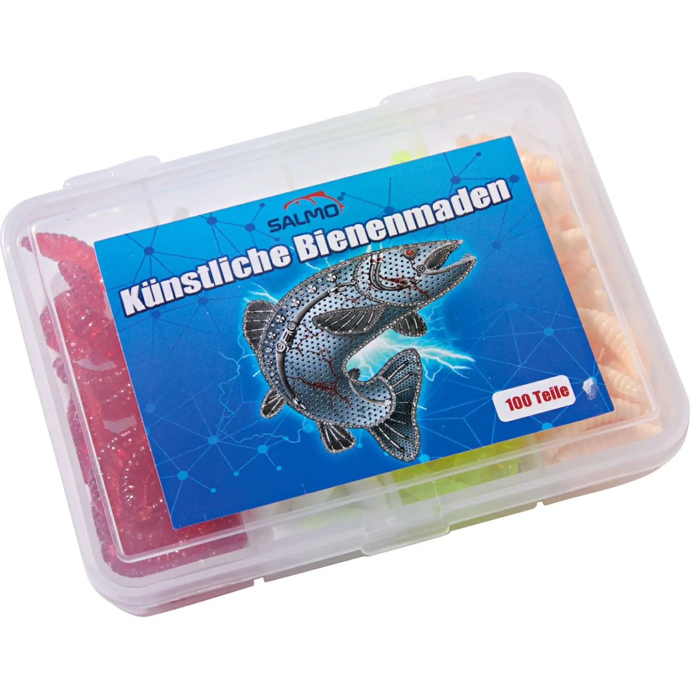 Outlet Salmo Madenkiste "Künstliche Bienenmaden"