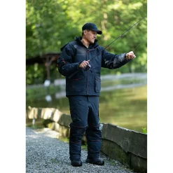 Outlet Salmo Outdoorjacke Joppe Herren (Blau/Schwarz)