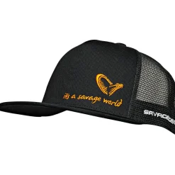 New Savage Gear All Black Cap Unisex (Black Caviar)