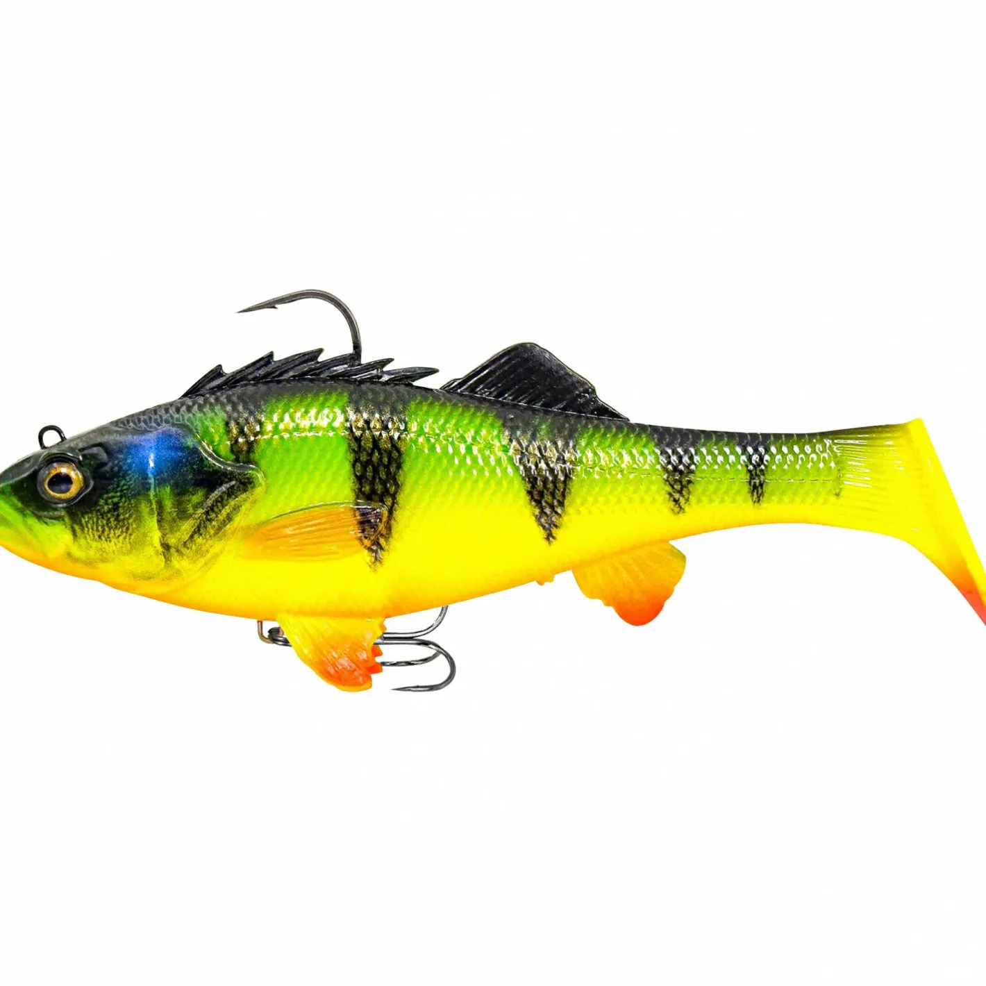 Savage Gear Gummiköder ·Fertig Montierte Gummifische<3D Perch RTF (Fire Perch)