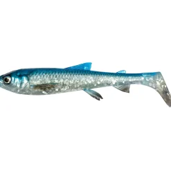 Savage Gear Gummiköder ·Gummifische & Shads<3D Whitefish Shad (Blue Silver)