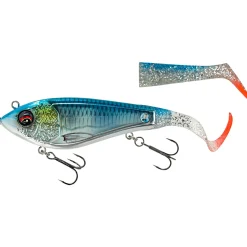 Savage Gear Raubfischangeln Kunstköder|Wobbler<Deviator Tail (Blue Chrome)