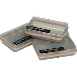 Savage Gear Angelkoffer & Angelboxen ·Angelboxen<Köderbox Pocket Smoke Box (Dreierpack)