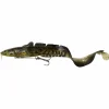 Savage Gear Gummiköder ·Gummiaale<Quappen Softbait 3D Burbot Shallow (Gold Burbot UV)