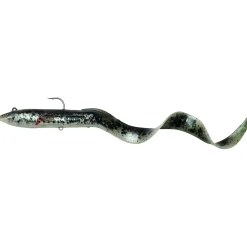 Online Savage Gear Sandaal Softbait 4D Real Eel (Black Green Pearl PHP)